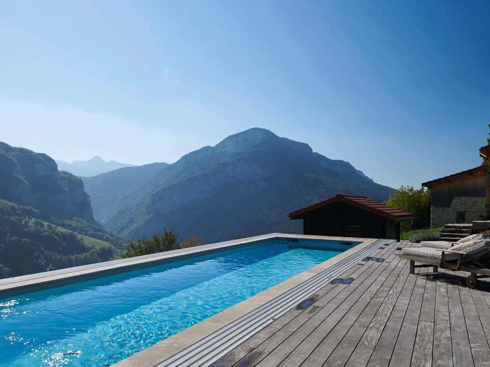 Couloir de nage et abri bas